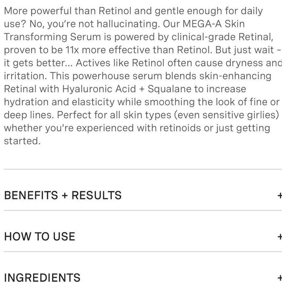 Kate Somerville Mega-A Skin Transforming Serum New FullSz - Picture 7 of 9